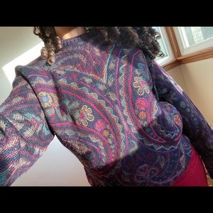 Tricots St. Raphael Vintage Pure New Wool Sweater